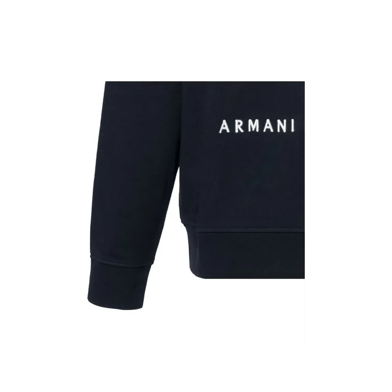 ARMANI EXCHANGE Logo print Long sleeve Hoodie-6