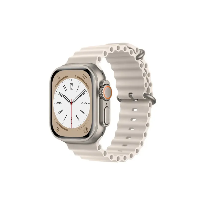 MUZHITIANKONG Apple Compatibility Watch Band 21CM Silicone Material-7