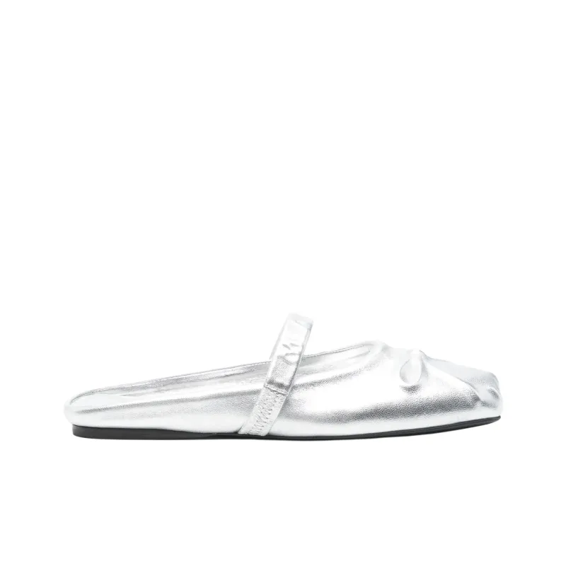 MARNI Closed Toe Slippers Women's Silver-1