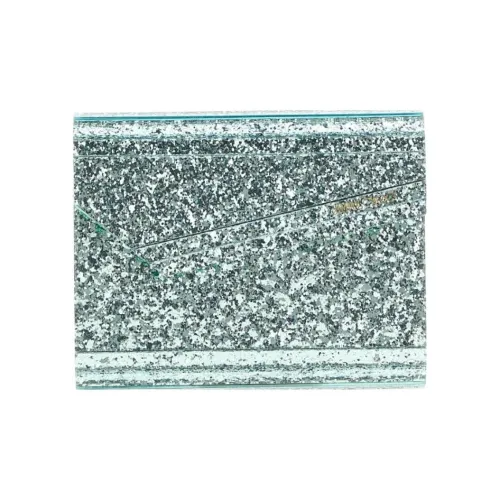 Jimmy Choo Logo Detailed Clutch Bag