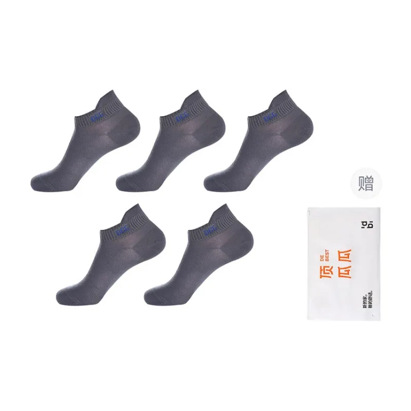 Top Melon No Show Socks Men's Combo Set-40