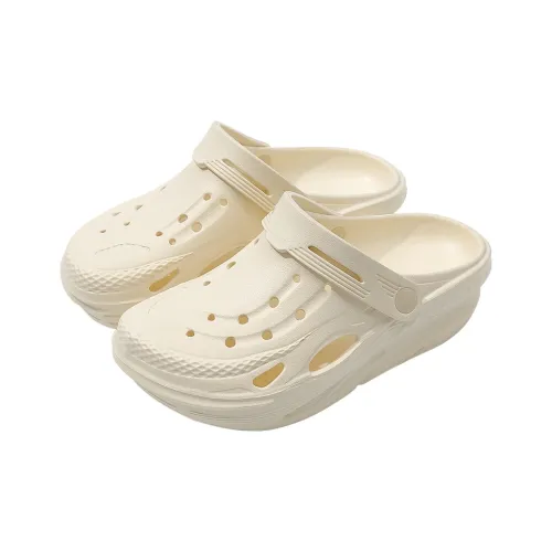 Foot Recreation Men's Summer Clogs, Outdoor Platform Slip Resistant, Squashy And Bouncy Feeling, Beach Slippers Shoes