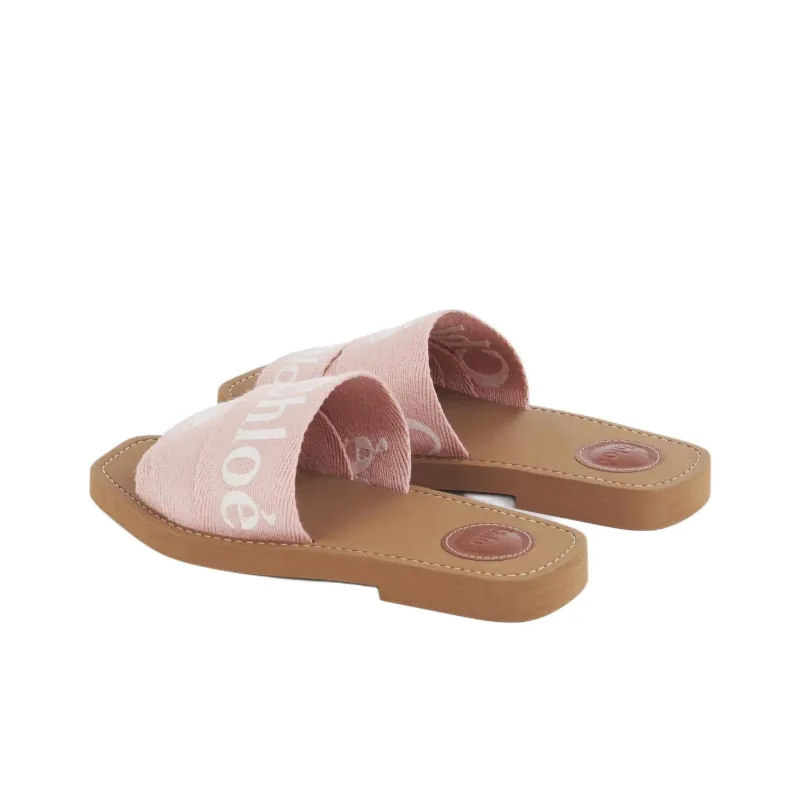 Chloe Woody EVA Slide Slippers Women's Pink-3