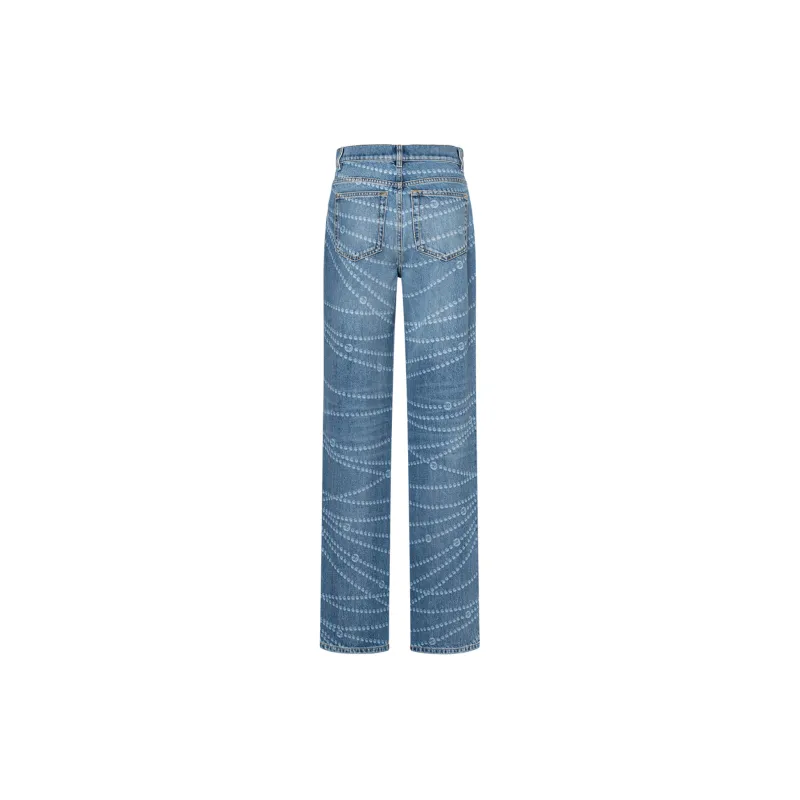 CHANEL Jeans Women's Blue-1