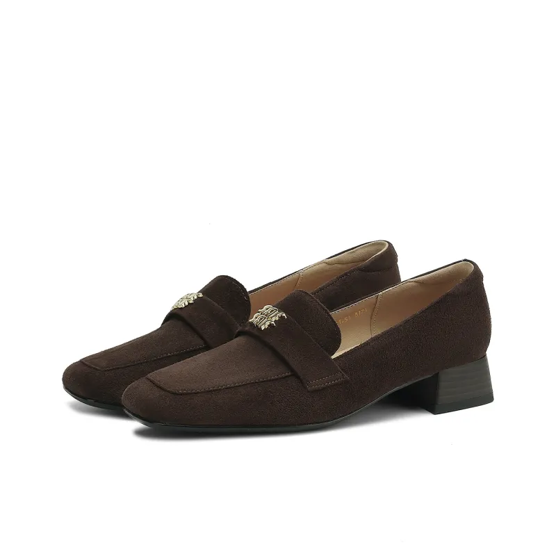 SAFIYA Loafers Women's Black/Brown-6