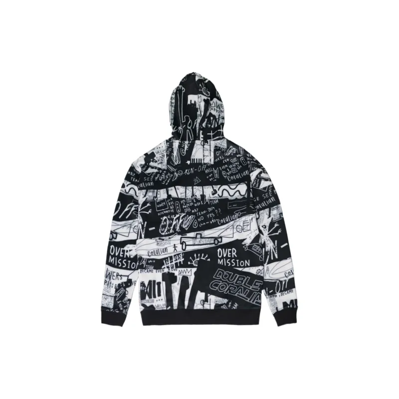 CORALIAN RUN-OFF Sweatshirt Unisex Black-1