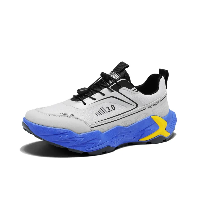 Team Bees Wear-Resistant Coverage Slip-Resistant Low-Top Chunky Sneakers Men's-6