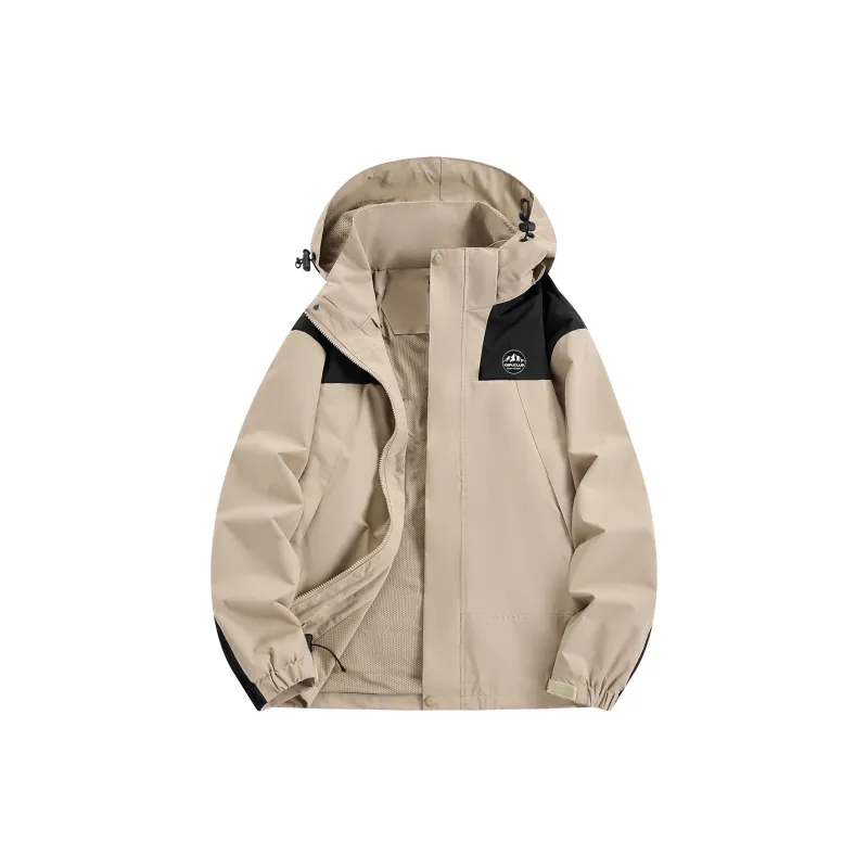 Kepu Waterproof And Windproof Windbreaker Jacket Unisex Name Ruyi Pink-2