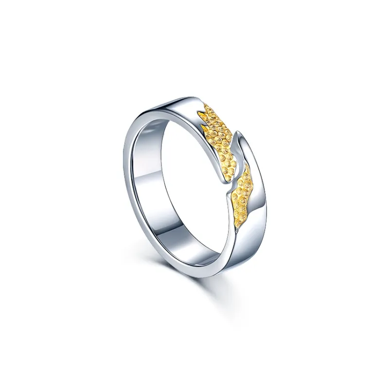 CENTURY&KINDLE S925 Silver Rings Unisex-7