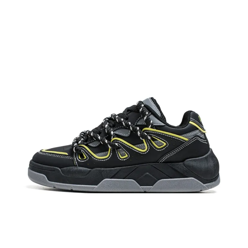 AD Breathable Anti-Slip And Wear-Resistant Low-Top Skateboard Shoes Men's-15
