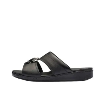 PRADA Saffiano Slide Slippers 3cm Men's Black