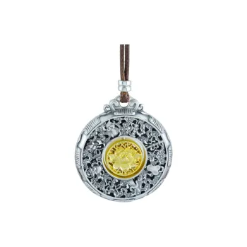 Xiaoyinjiang 999 Fine Silver Pendants Unisex