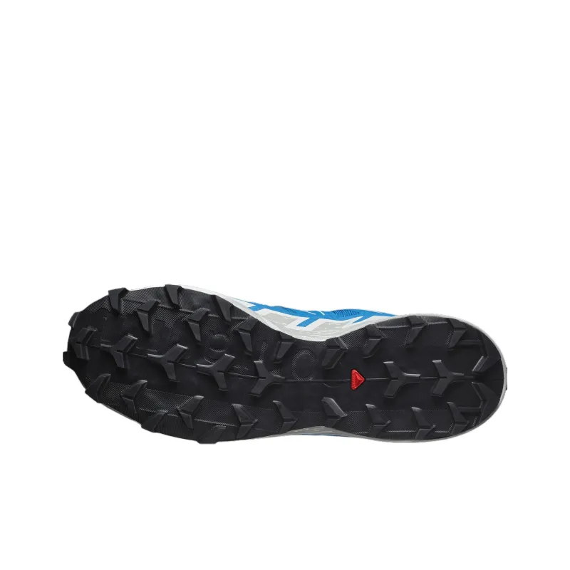 SALOMON Speedcross 6 Anti Slip Wear Resistant Low Top Trail Running Running Shoes Men's Blue-6