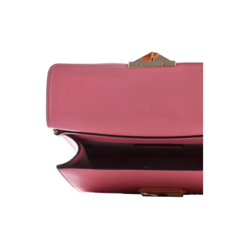 MICHAEL KORS Faux Fur Shoulder Bag, Crossbody Bag Women's Pink-5