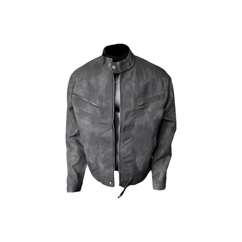 WARNING LIGHT Jacket Unisex Gray-1