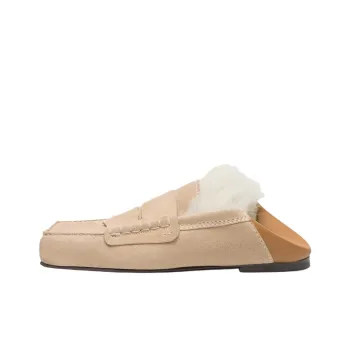 Jacquemus Carré Loafers Women's Beige
