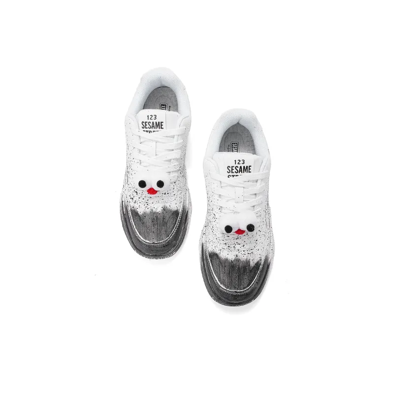 SESAME STREET Thermal Slip Resistant, Abrasion Resistant, Balance Height Increasing Low Top Skateboard Shoes Unisex-64