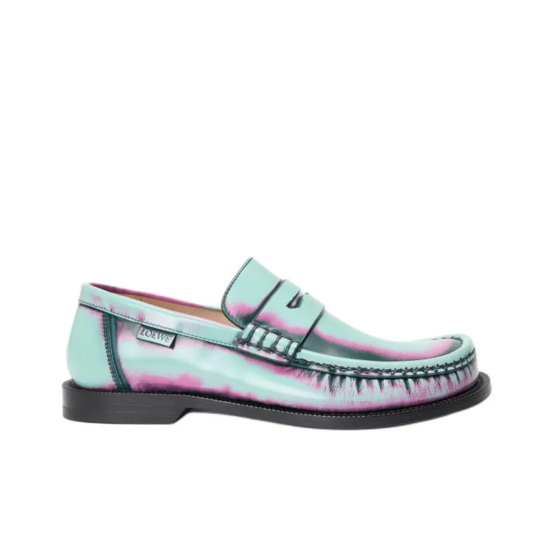 LOEWE Campo Loafers Women's Mint Green-1