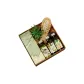 Hand Cream+Shampoo & Conditioner Sets *3+Bamboo Wood Air Cushion Comb+Green Plant+Lemon Slices