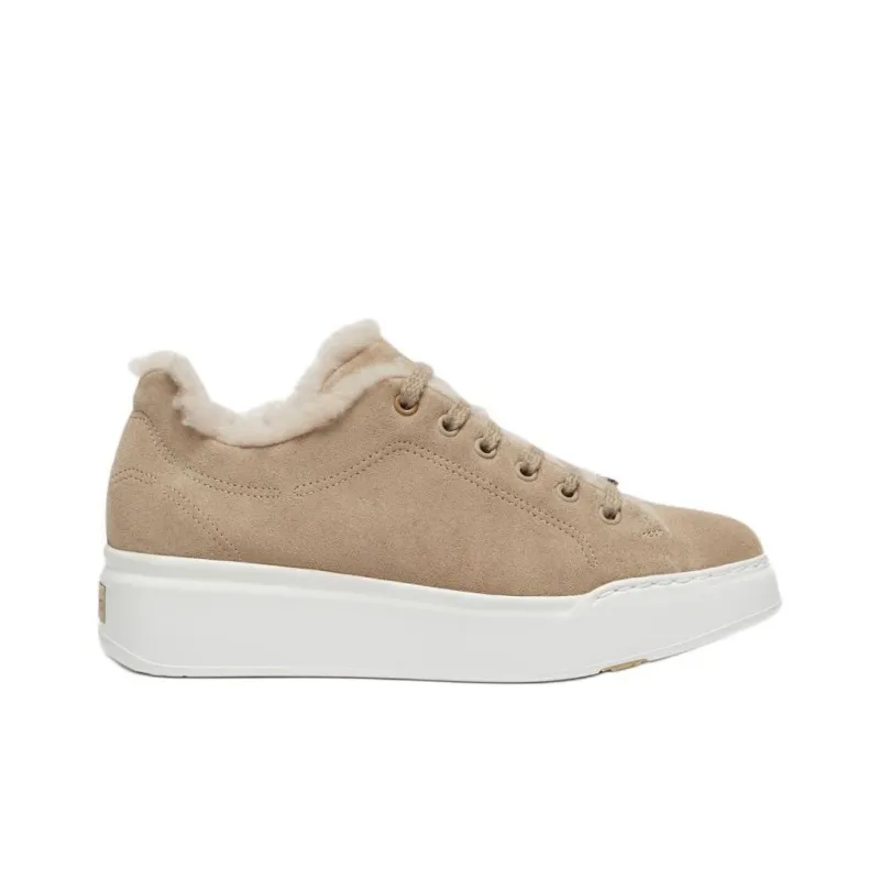 MaxMara Low Top Skateboard Shoes Women's Light Umber-1