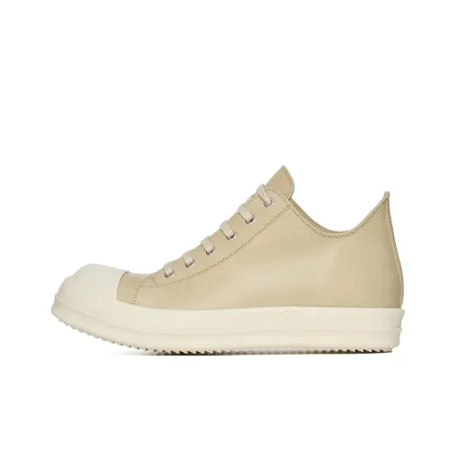 RICK OWENS/RO Low Top Skateboard Shoes Men's Beige