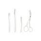 Milk White Eyebrow Repair 4-Piece Set: 2 Bags