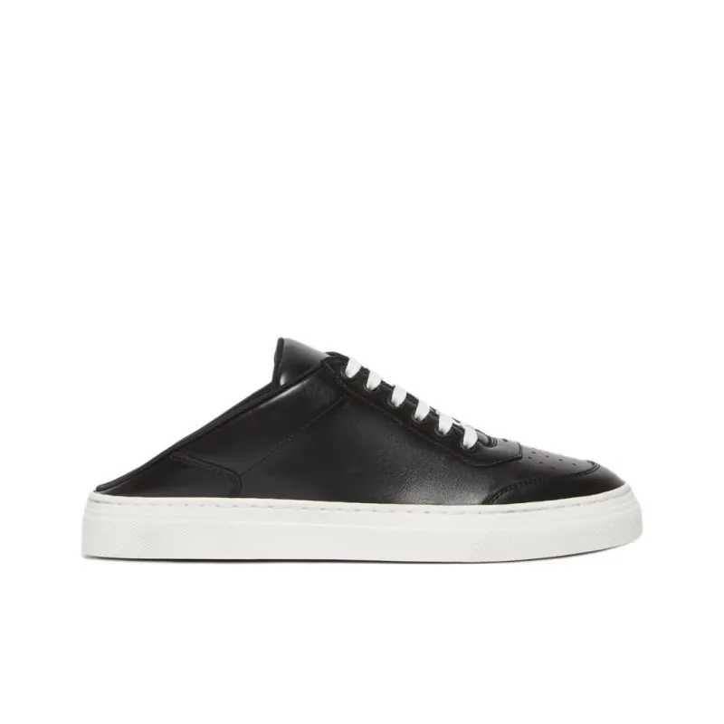 MaxMara Wrap-toe Slippers Women's Black-1