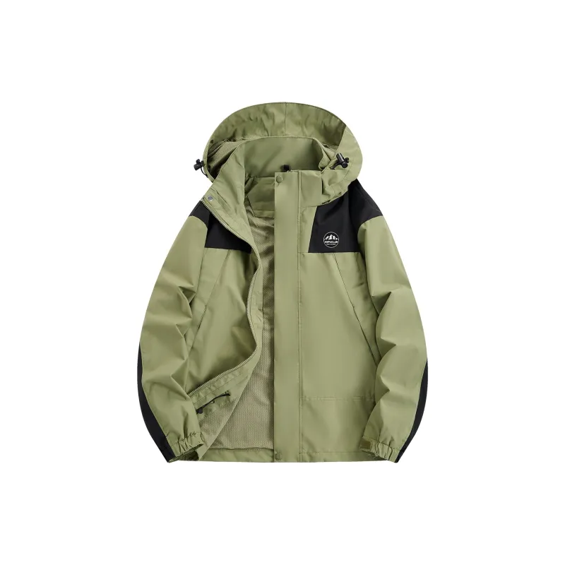 Kepu Waterproof And Windproof Windbreaker Jacket Unisex Name Ruyi Pink-4