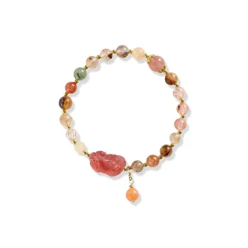 JUICY GRAPE Crystal Jade Bracelets Women's
