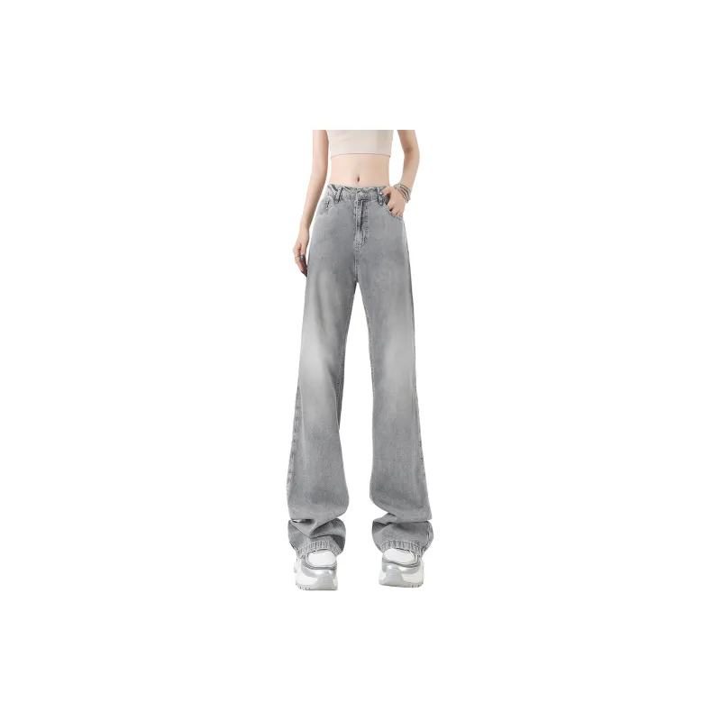 HOKLV Jeans Unisex Black-8