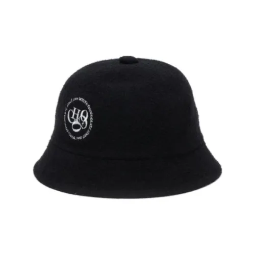 :CHOCOOLATE Polyester Acrylic Polyamide Bucket Hats Women's Black
