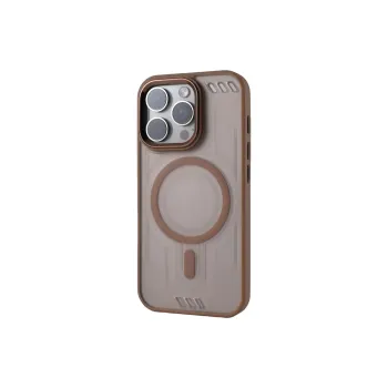 DEPA PC Material Hidden Sand Semi Transparent Magnetic Phone Cases Compatible With Apple 13 16 Series Minimalist