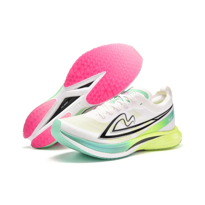 Sonic cat Running Shoes Unisex Low Top White-3