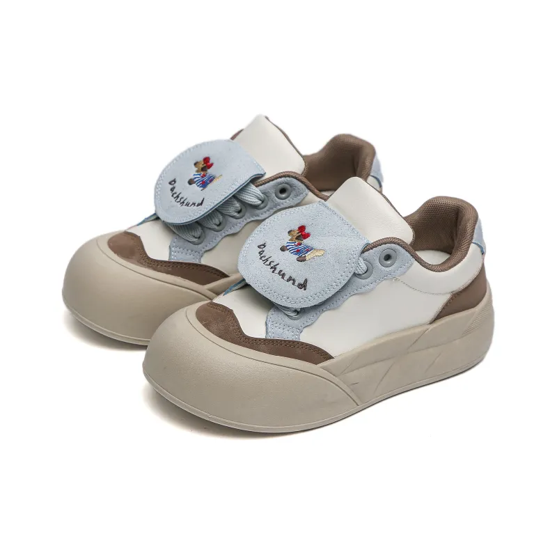 TUOPIN Anti Slip Wear Resistant Low Top Skateboard Shoes Women's-5