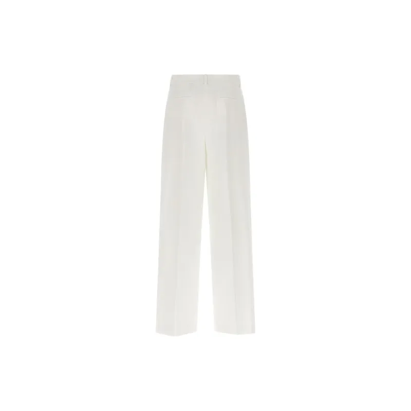 THEORY High Waist Wide Leg Pants-1
