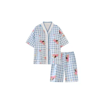 O'MESIK Pajama Set Women's Blue