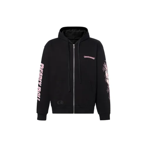 Chrome Hearts x DEADLY DOLL Jackets Coats Unisex Black
