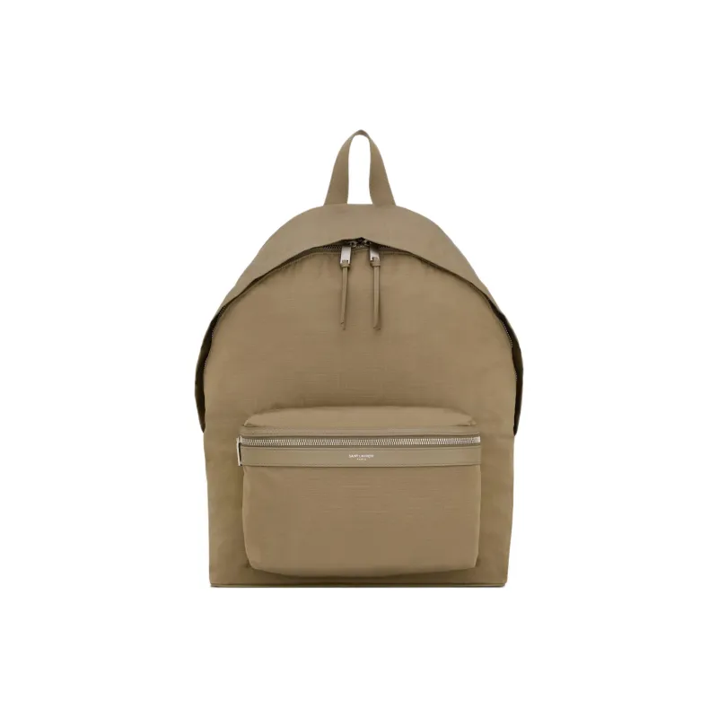 SAINT LAURENT City Polyester Backpack Regular Men's Tobacco-0