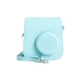 Light Blue-Compatibility with Fujifilm Mini SE/7+(Includes Shoulder Strap)