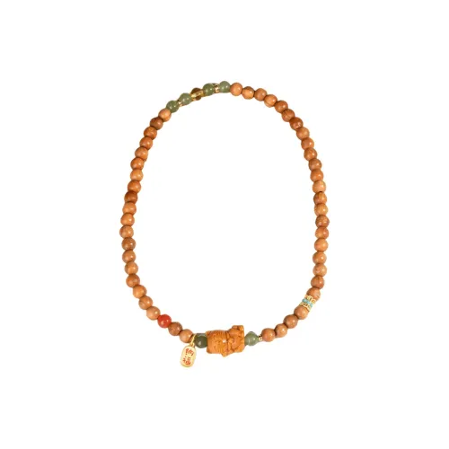 Zhiyi Green Sandalwood Bracelets Women's