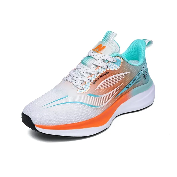 Dao Tu Sen Low-Top Running Shoes Unisex Pink Purple-1