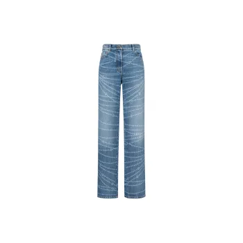 CHANEL Jeans Women's Blue