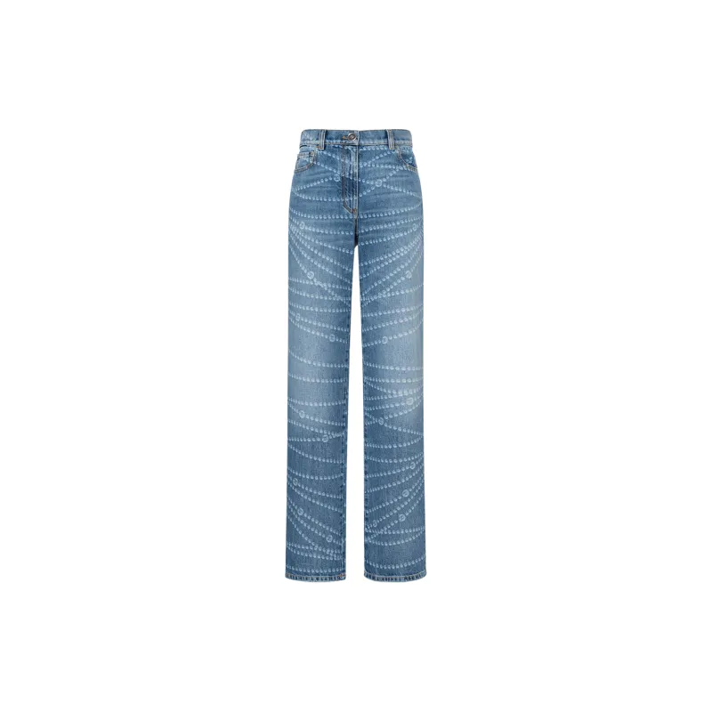 CHANEL Jeans Women's Blue-0