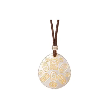 Two Joys 999 Fine Silver Pendants Unisex