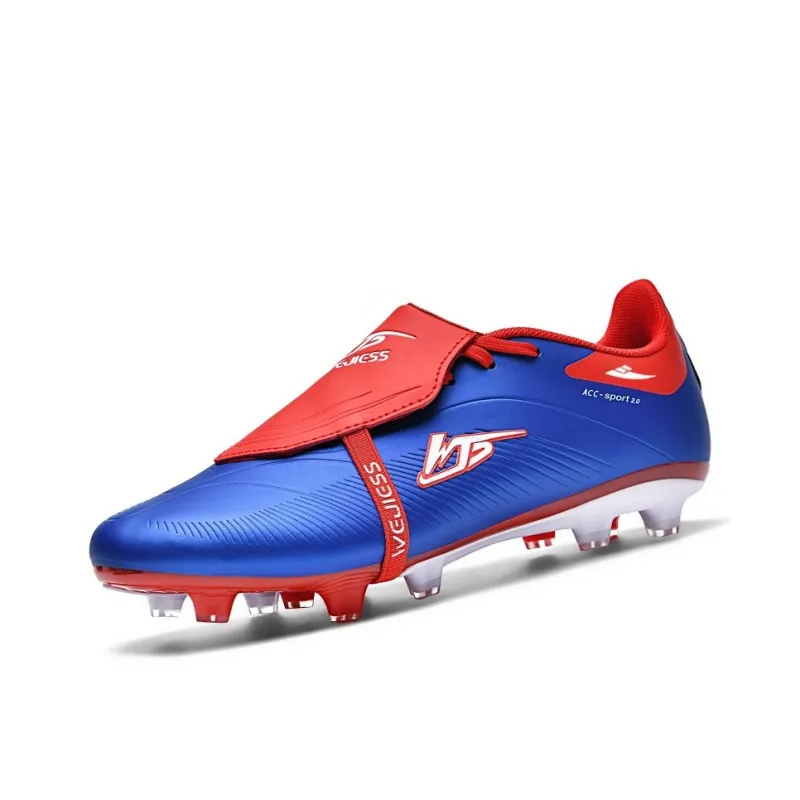 Kuding FG Rubber Long Studs Artificial Ground, Natural Ground Coverage Impact Resistant Soccer Shoes Unisex-7