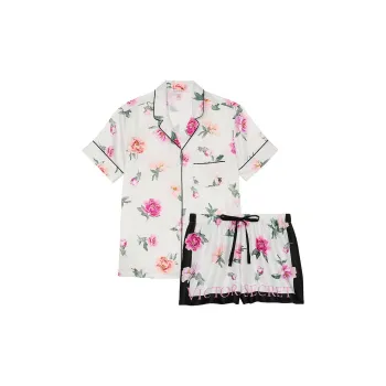 Victoria's Secret Pajama Set Women's White