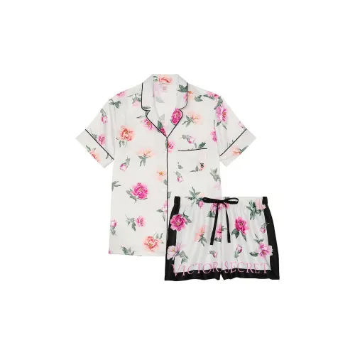 Victoria's Secret Pajama Set Women's White