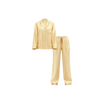 Victoria's Secret Pajama Set Women's Yellow