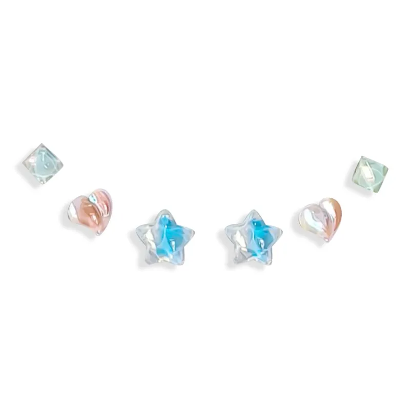 Inkopper Alloy Stud Earrings Women's-4