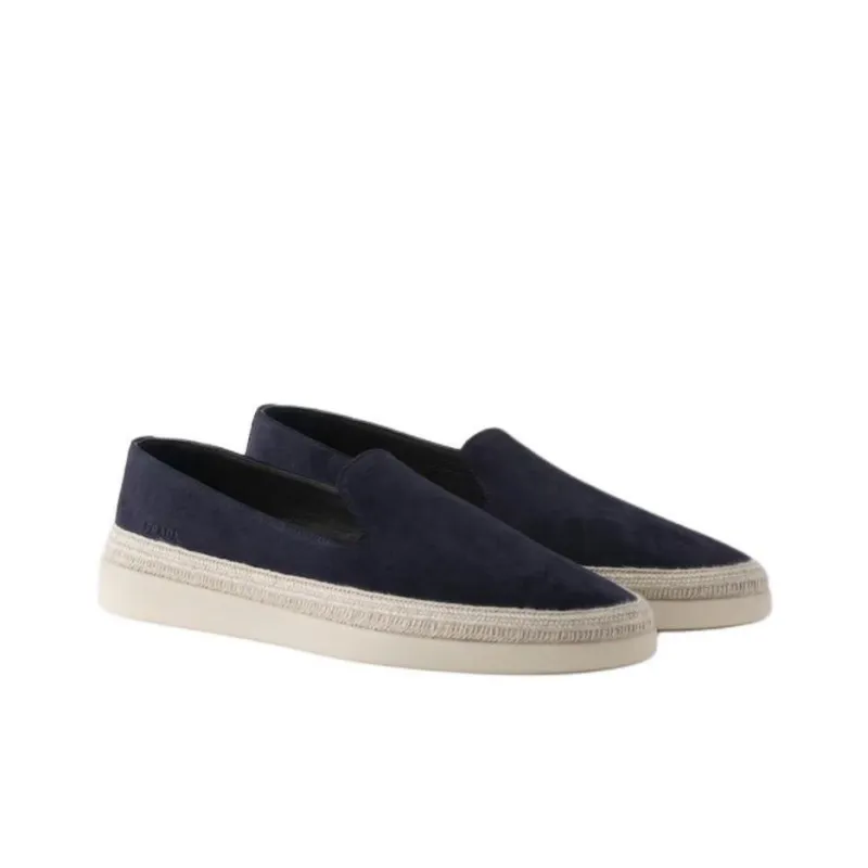 PRADA Loafers Men Blue-2